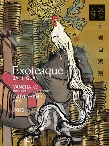 PREORDER: WUYI YANCHA. Aged Bai Ji Guan 2022 — EXOTEAQUE x ANMO Collector