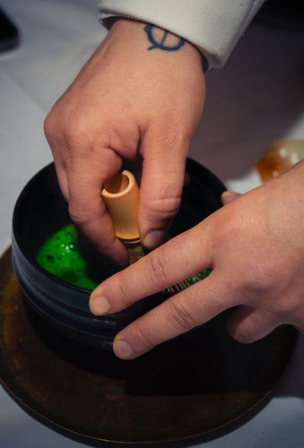 Matcha Class with Exoteaque - Othniel Giovanni - tea collector and tea educator