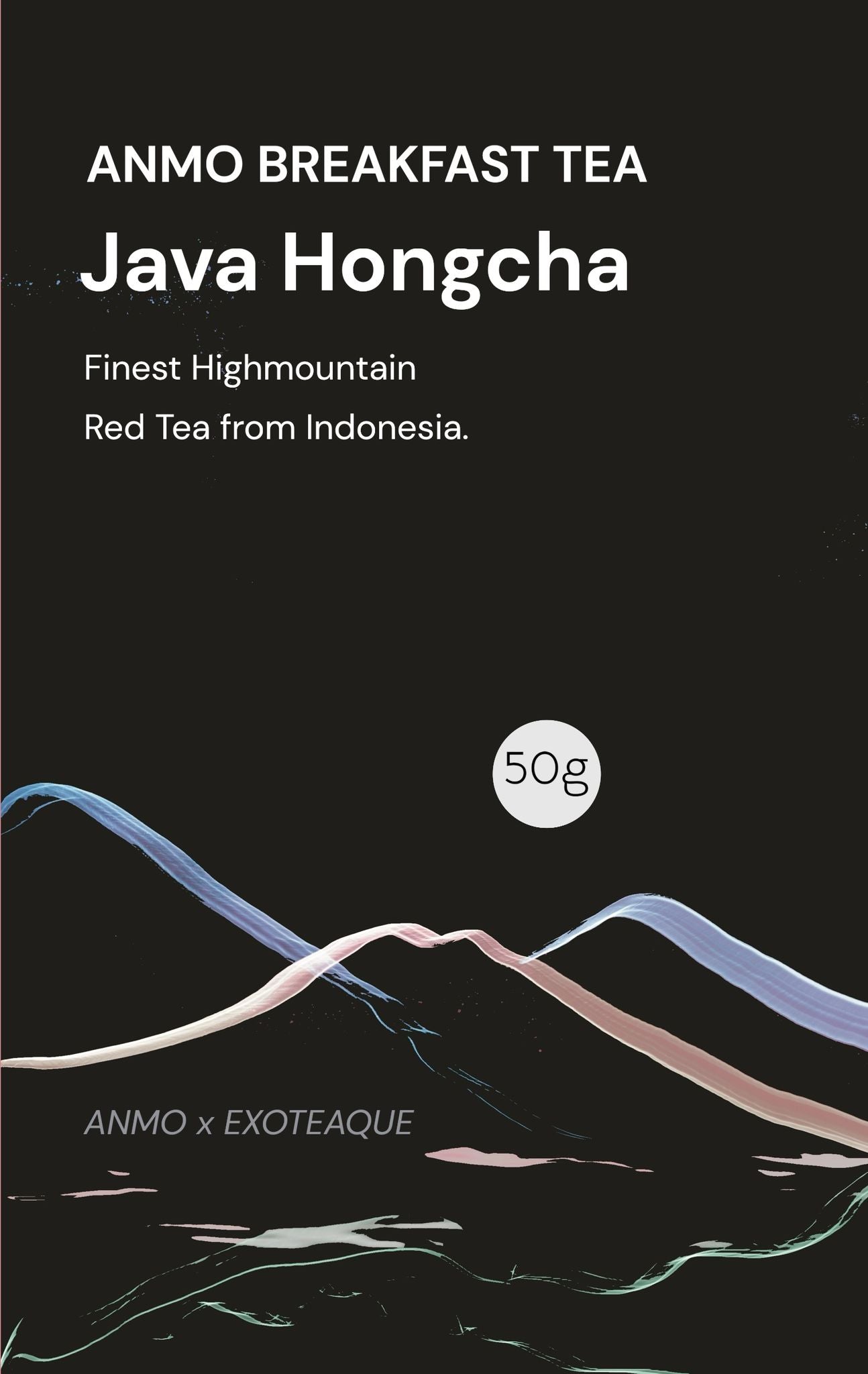 JAVA HONGCHA. High Mountain Gaoshan Indonesian Red Tea — EXOTEAQUE x ANMO Collector