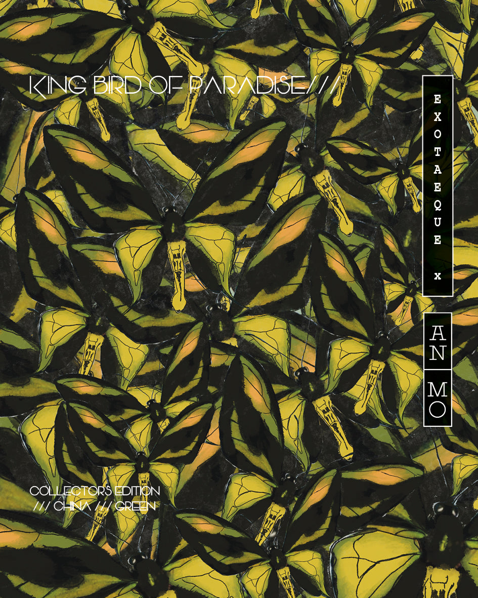 EXOTEAQUE x ANMO collectors KING BIRD OF PARADISE /// China green tea