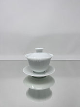 Load image into Gallery viewer, ANMO Double Happiness High White Porcelain Gaiwan