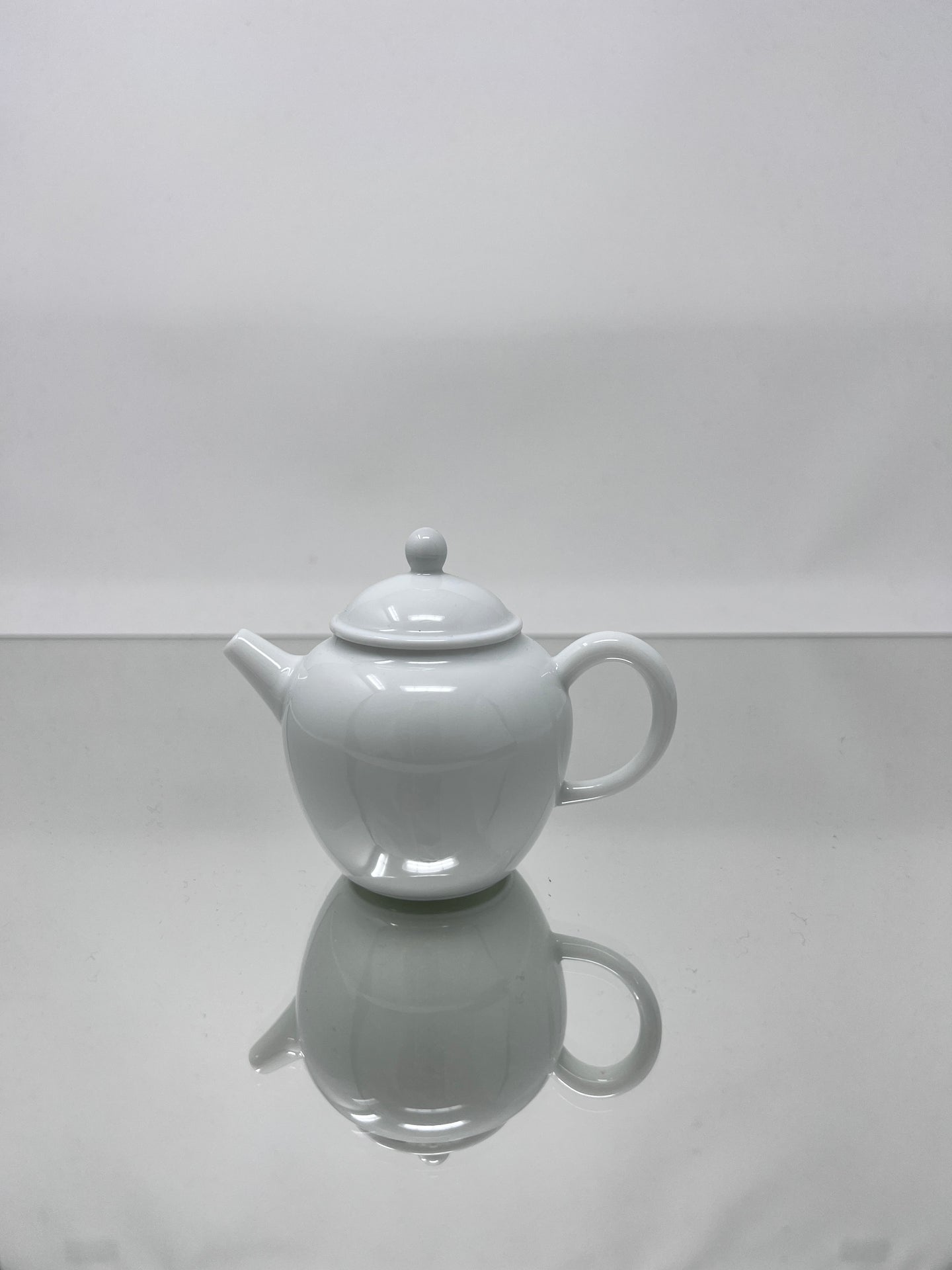ANMO Double Happiness High White Porcelain teapot