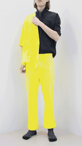 Lemon Haori Pants - ANMO x Injury - "Stay at home Capsule Collection"