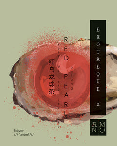 EXOTEAQUE x ANMO RED PEARL Tanbei 红乌龙珠茶 Hong Wu Long Zhu Cha, Taiwan, Tanbei