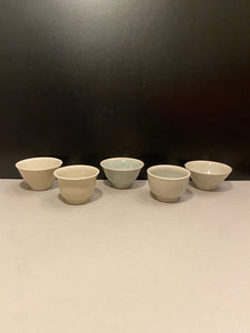Artist celadon cup signed and numbered series by Zhongze Xue