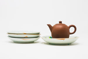 Late Qing / early RoC small plate / tea boat